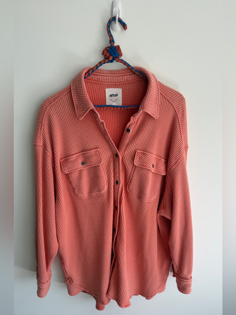 Aerie oversized lumber Jane waffle shirt
Medium
